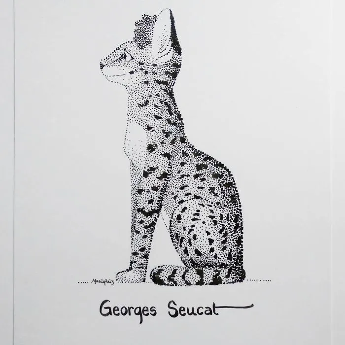 Georges Seucat's A Sunday Afternoon On The Island Of La Grande Meow