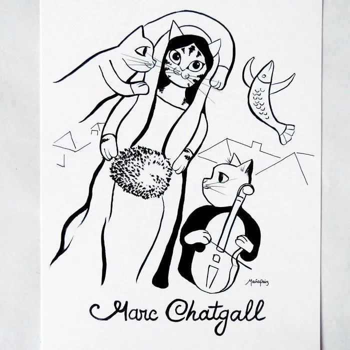 Marc Chatgall's La Miauée