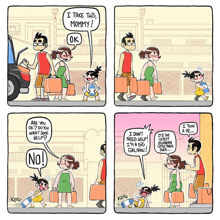 24 Hilariously Honest Comics That Capture My Parenting Experience