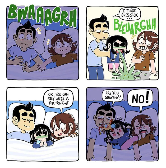 24 Hilariously Honest Comics That Capture My Parenting Experience