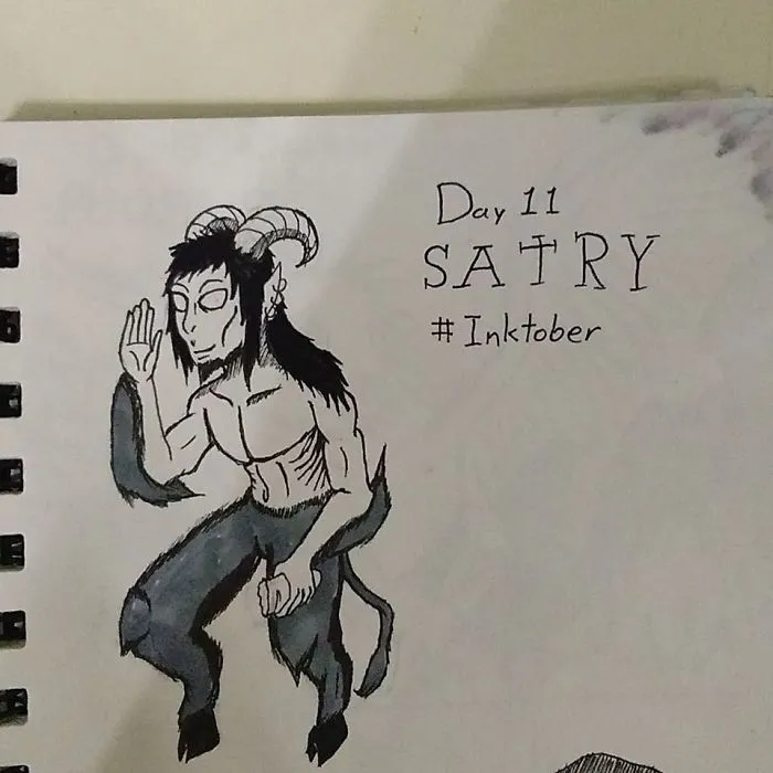 I Illustrated 31 Monsters From Many Cultures, Folklore And Myths In Inktober