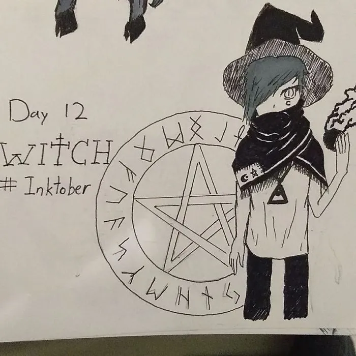 I Illustrated 31 Monsters From Many Cultures, Folklore And Myths In Inktober