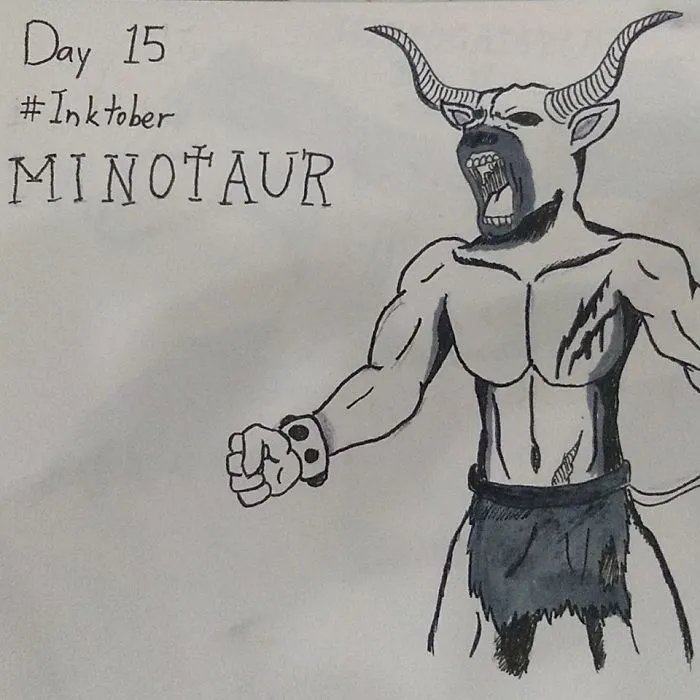 I Illustrated 31 Monsters From Many Cultures, Folklore And Myths In Inktober