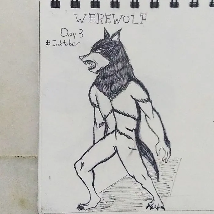 I Illustrated 31 Monsters From Many Cultures, Folklore And Myths In Inktober