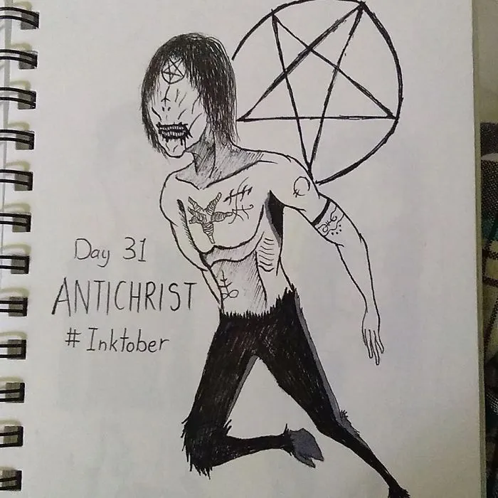 I Illustrated 31 Monsters From Many Cultures, Folklore And Myths In Inktober
