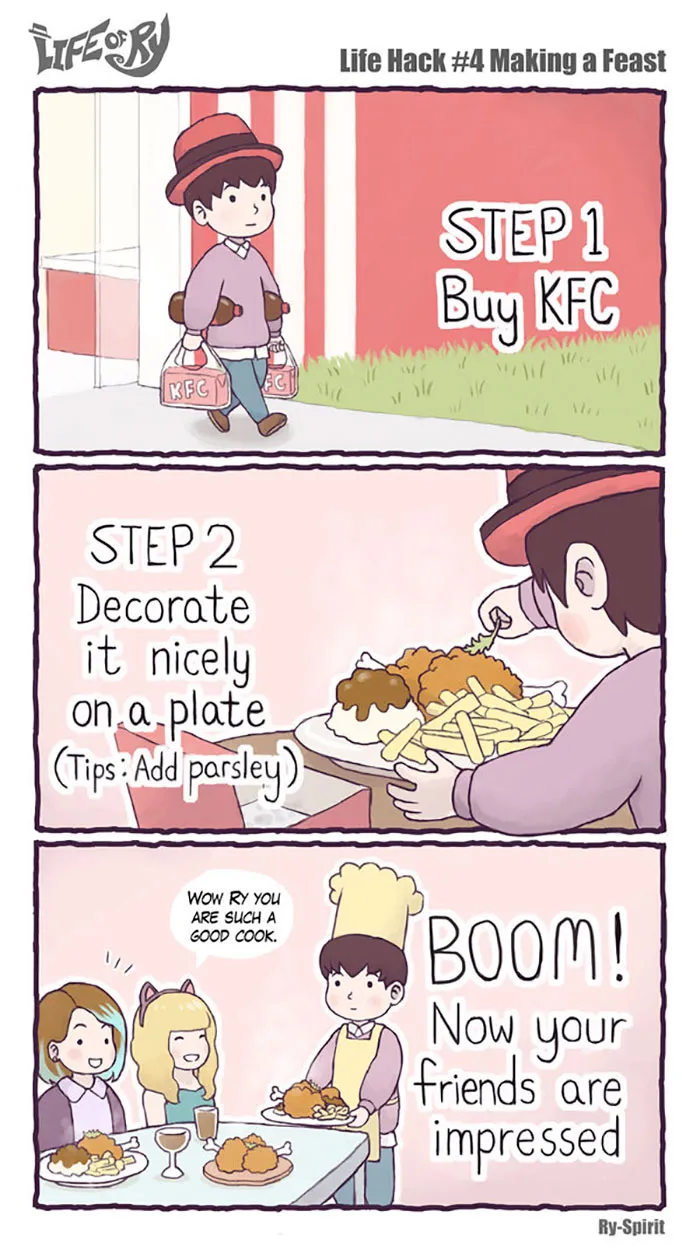 Life Of Ry: 37 Comics About The Exaggerated Version Of My Life