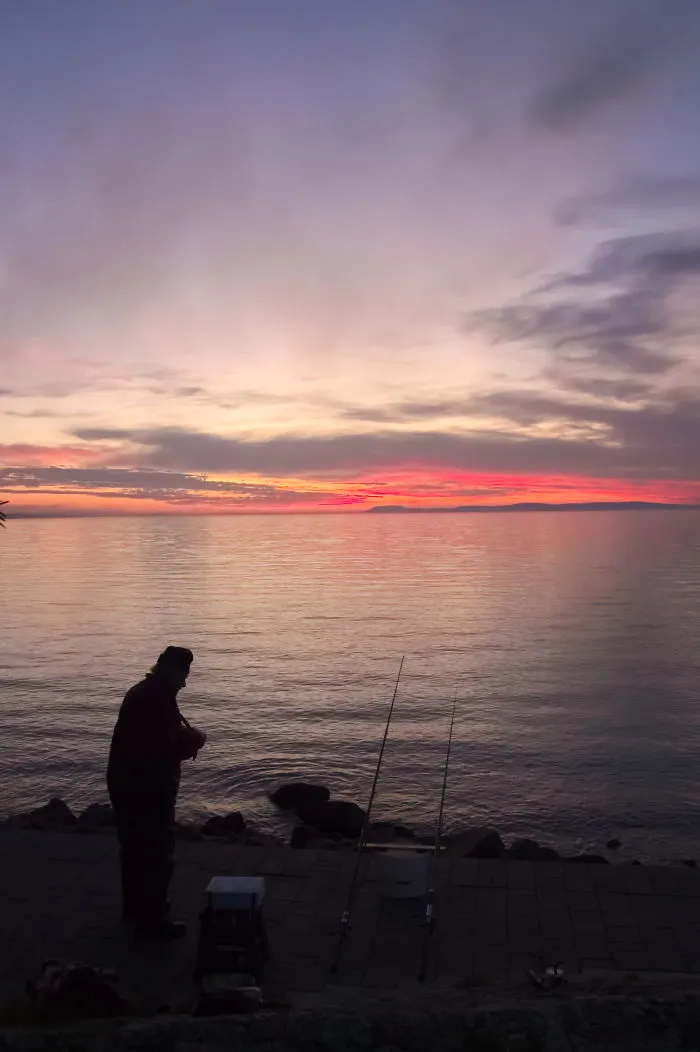 A Stunning Sunset At Balaton, Hungary