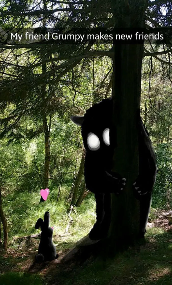 I've Been Doodling On Random People In Snapchat And It Became My Full-Time Job
