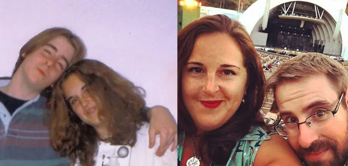 Us At 15 Years Old And At 35 Years Old...