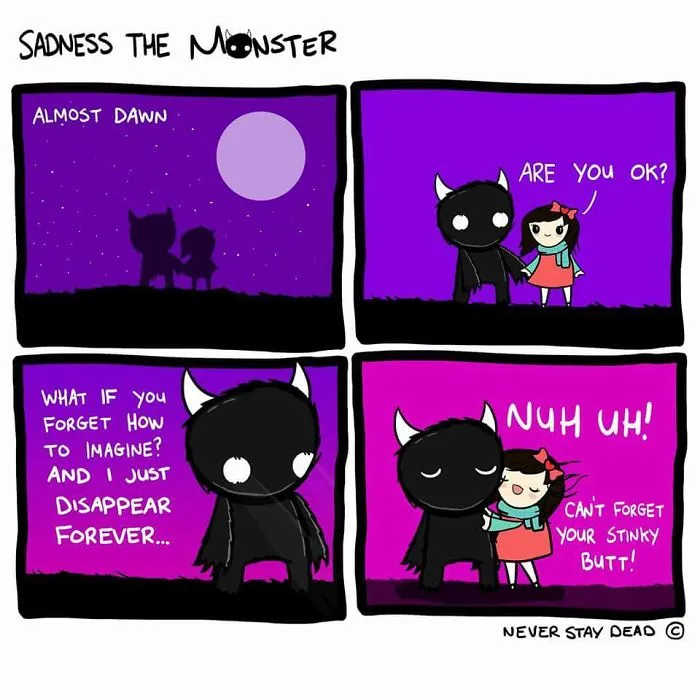Meet Sadness The Monster, My Greatest Enemy And Savior
