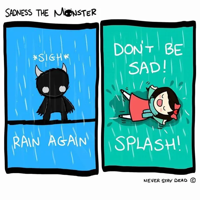 Meet Sadness The Monster, My Greatest Enemy And Savior