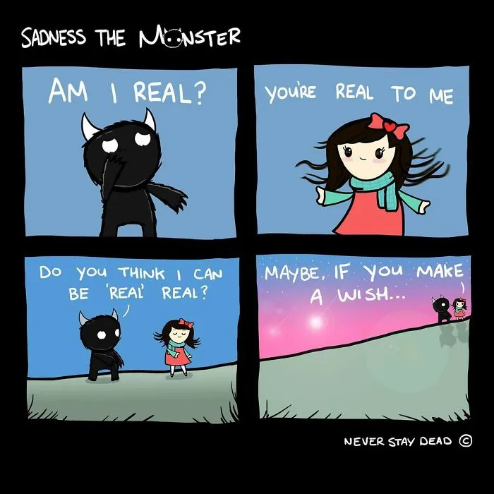 Meet Sadness The Monster, My Greatest Enemy And Savior