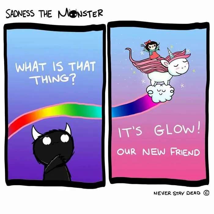 Meet Sadness The Monster, My Greatest Enemy And Savior