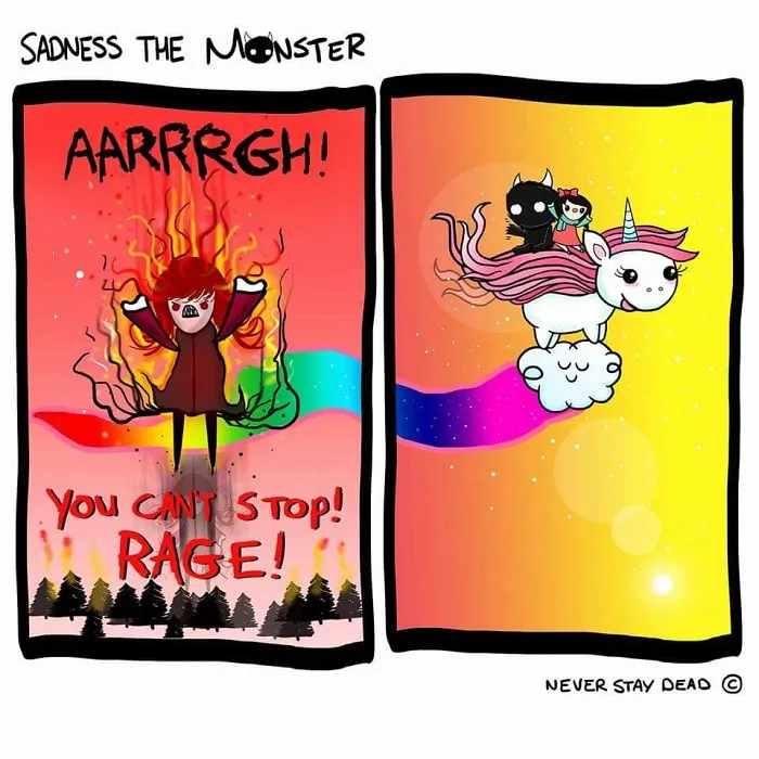 Meet Sadness The Monster, My Greatest Enemy And Savior
