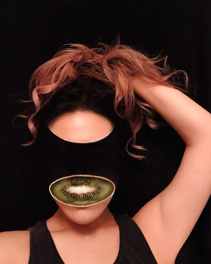 Woman Gives Up Teaching To Create Optical Illusions With Makeup And Her Food Series Is Making Us Hungry