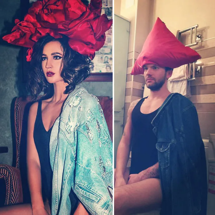 Este ruso crea cosplays de bajo coste con objetos cotidianos, y sus 54.000 seguidores piden más
