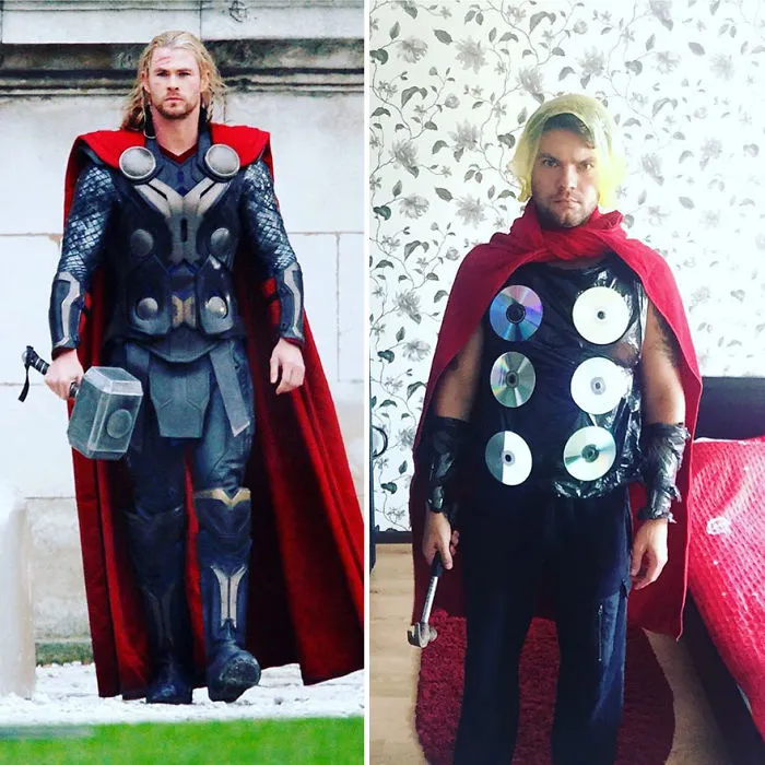 Russian Guy Creates Low-Cost Cosplays From Household Objects, And His 54K+ Followers On Instagram Can't Get Enough