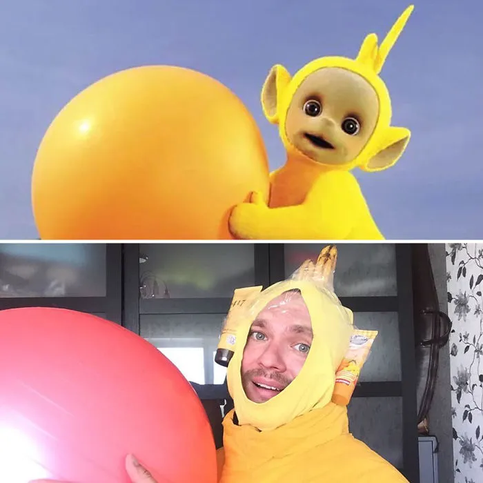Este ruso crea cosplays de bajo coste con objetos cotidianos, y sus 54.000 seguidores piden más