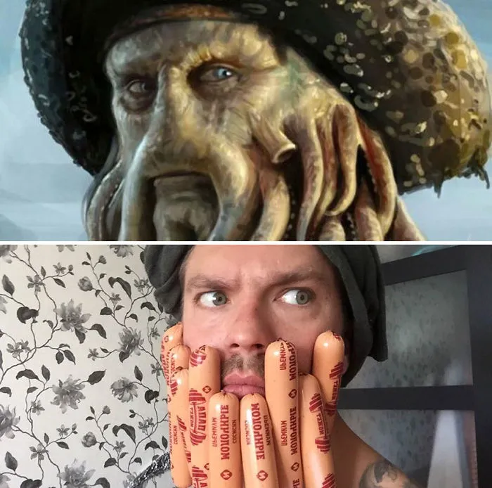 Russian Guy Creates Low-Cost Cosplays From Household Objects, And His 54K+ Followers On Instagram Can't Get Enough