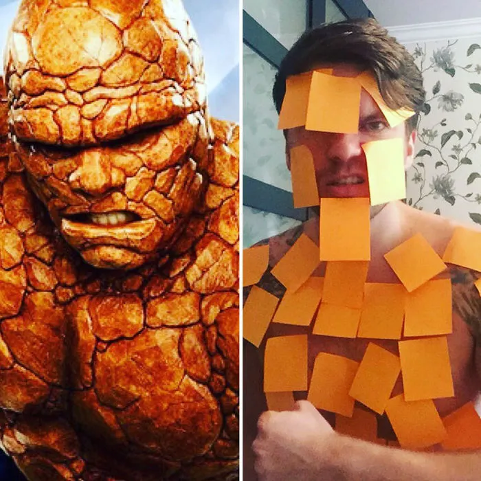 Este ruso crea cosplays de bajo coste con objetos cotidianos, y sus 54.000 seguidores piden más