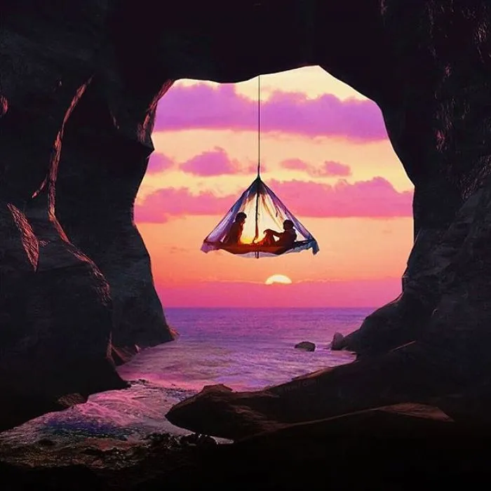 This Woman Makes Fun Of Campers Who Definitely "Did Not Sleep There"