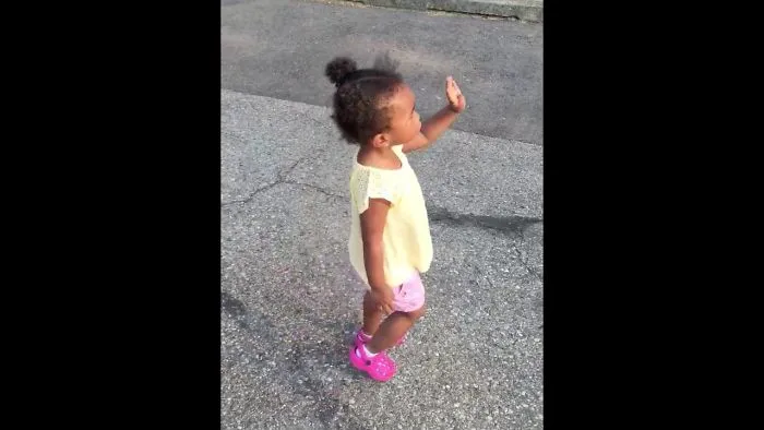 Little Girl Argues With Dad About Counting