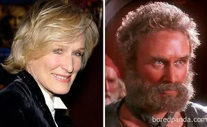 40 Incredible Pics Of Actors Before And After Applying Movie Makeup