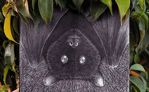 I Combine Endangered Animals With Leaves To Show That They Belong In Nature