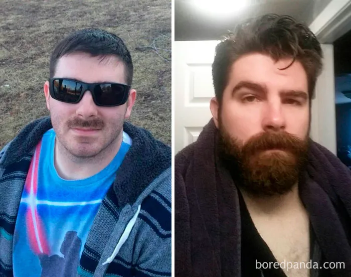 Compared To Last Year's Militarily Restricted Attempt, My Participation In Movember Has... Grown