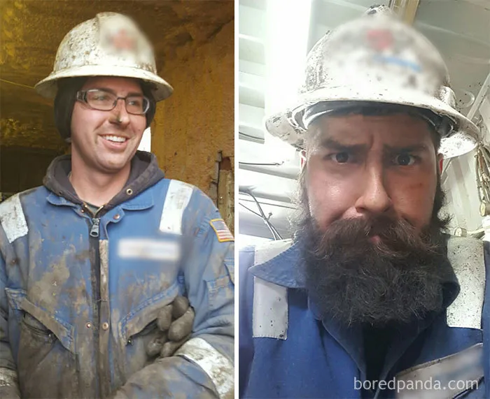 Five Months Ago My Company Transferred Me To A Different Location. Lucky For Me There Was No Shaving Policy