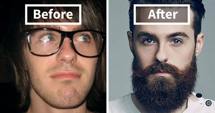 It's No Shave November! Share Your Before And After Pics Of Growing A Beard