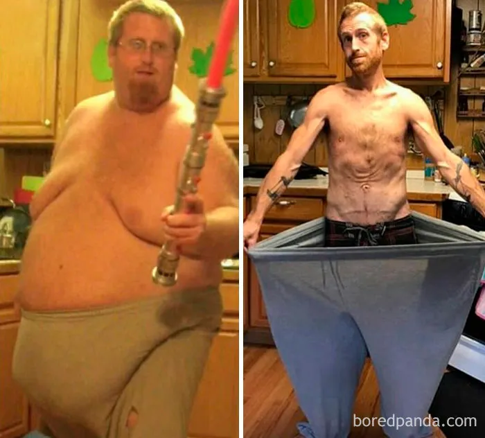 Me alegro de que mi cuerpo haya soportado mi peso, el estrés y luego el perder kilos y kilos de grasa