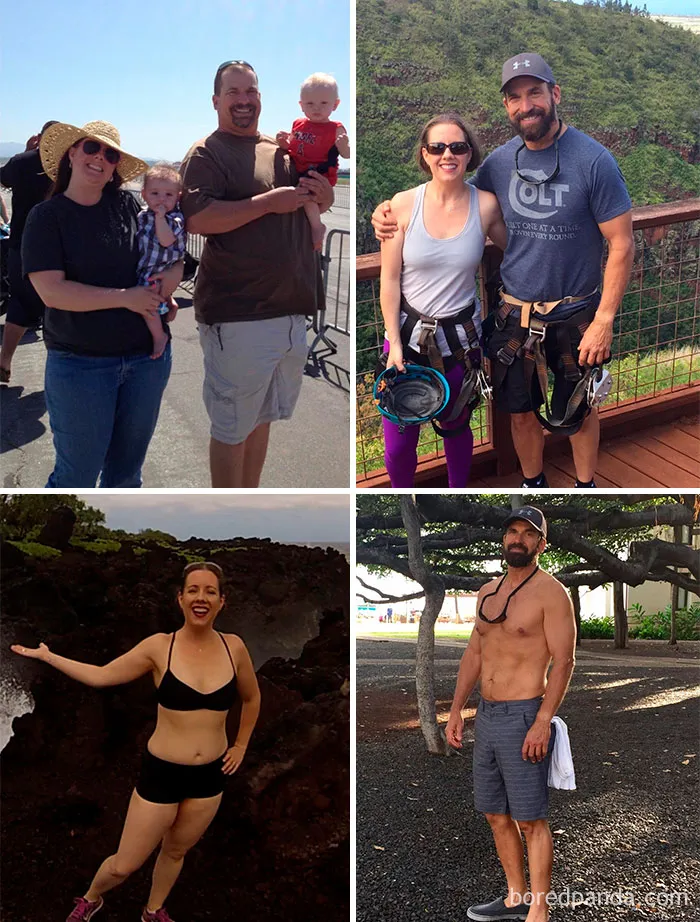 Tengo 55 años y peso 47 kilos menos que el año pasado. Y mi esposa, 27 kilos menos. Comemos mejor y hacemos ejercicio
