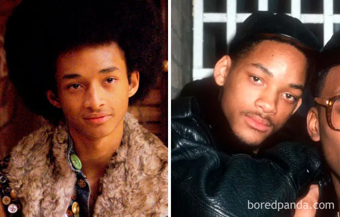 Jaden Smith y Will Smith a los 18