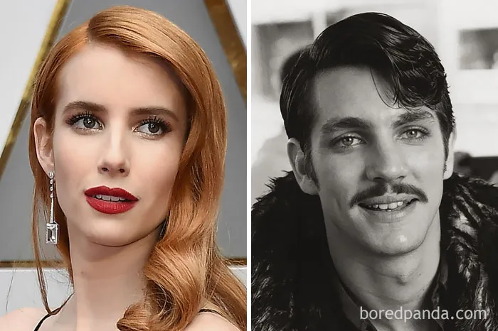 Emma Roberts y Eric Roberts a los 26