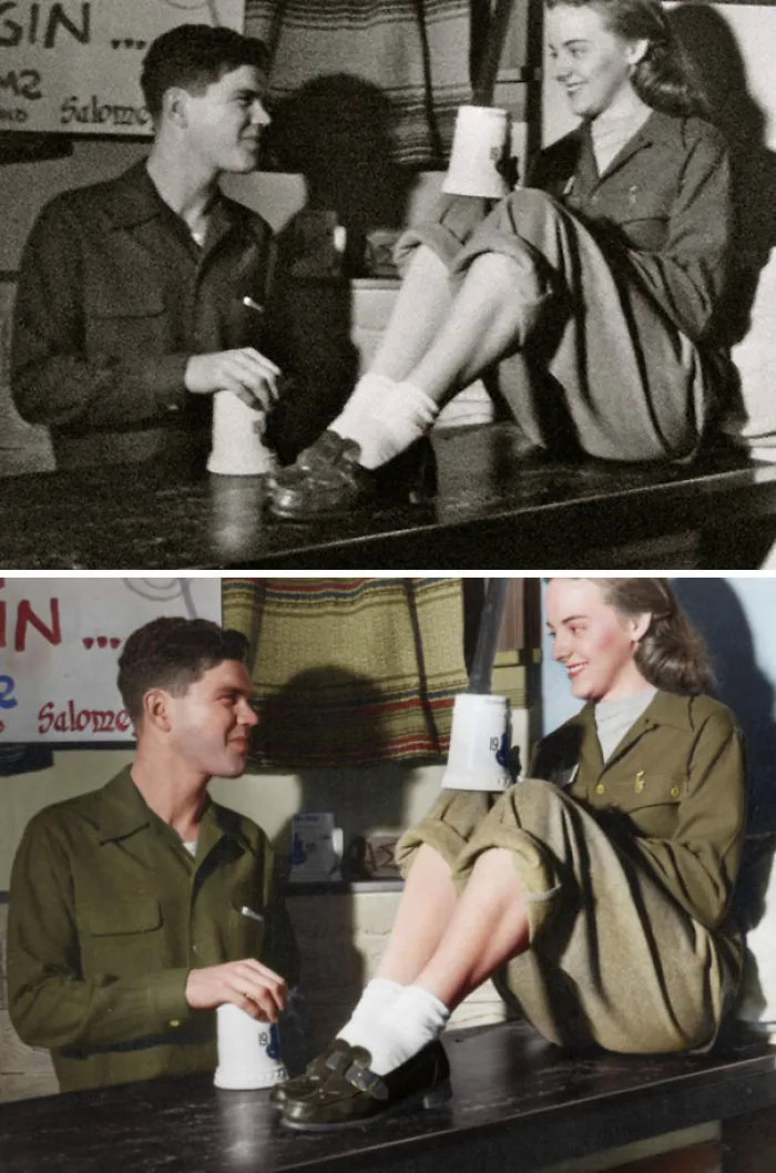 Mi Abuela Falleció Recientemente. Mi Abuelo Me Envió Esta Imagen Para Que Conociese El Aspecto De Un Hombre Cuando Está Enamorado. Estuvieron Casados Más De 60 Años