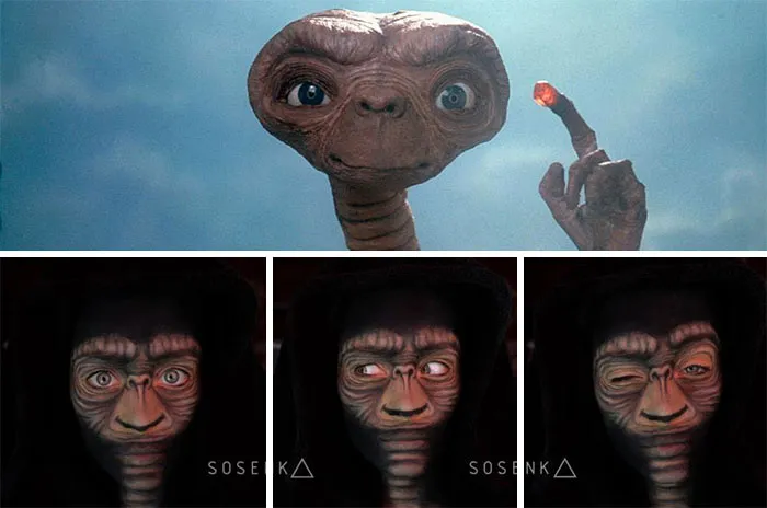 E.t.'s Makeup