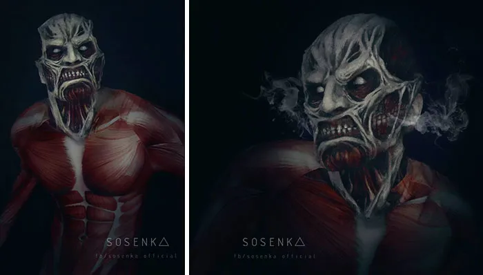 Colossal Titan, Attack On Titan