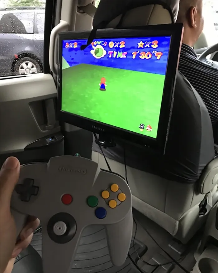 Este uber tenía una N64