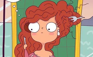 Esta ilustradora muestra lo que pasaría si las princesas Disney tuvieran el pelo rizado, con divertidas consecuencias
