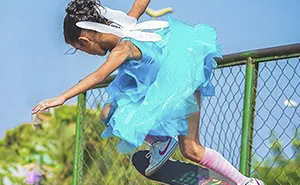 Little Brazilian Girl Goes Viral After Landing Unbelievable Tricks On Her Skateboard While Dressed As A Fairy Princess