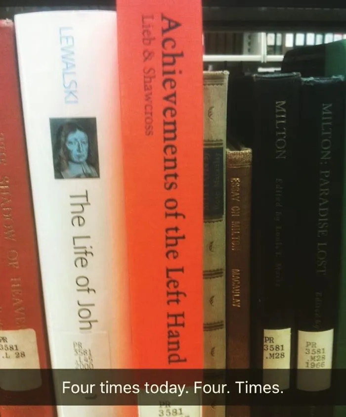 Someone Is Adding Fake Subtitles To Library Books And We're Rolling From Laughter