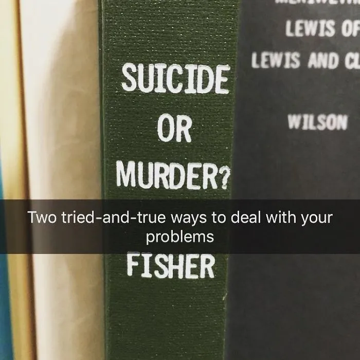 Someone Is Adding Fake Subtitles To Library Books And We're Rolling From Laughter