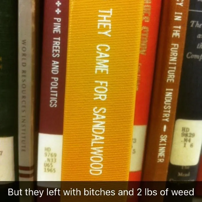 Someone Is Adding Fake Subtitles To Library Books And We're Rolling From Laughter