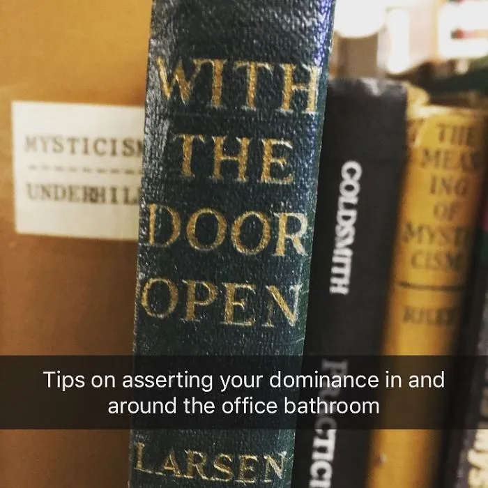 Someone Is Adding Fake Subtitles To Library Books And We're Rolling From Laughter