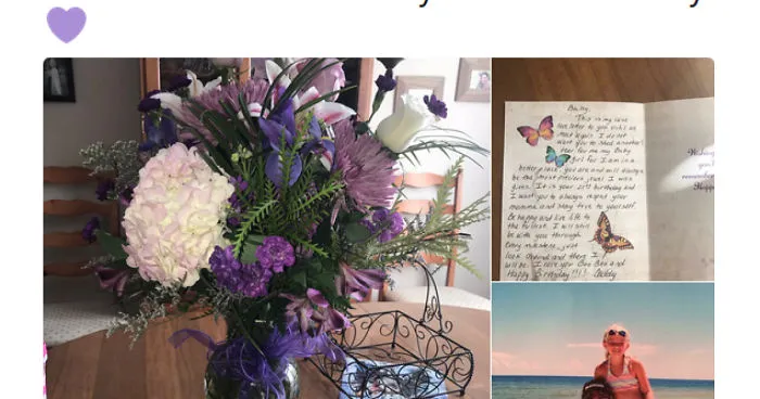 Dad With Terminal Cancer Pre-Paid For Flowers To Be Sent To His Daughter For Her Next 5 Birthdays, And She Just Received The Final Bouquet