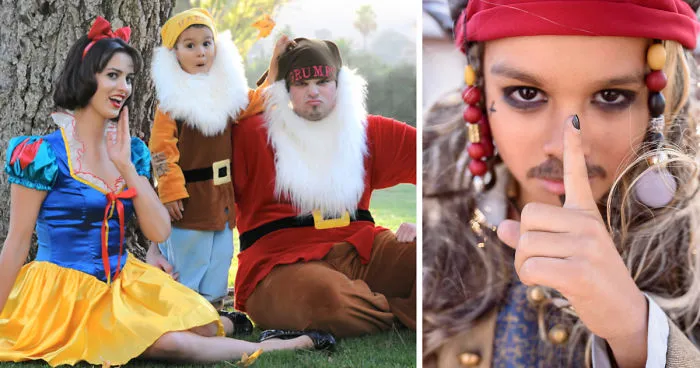 Amazing Disney Family Dresses Up For Halloween For 7 Years Straight