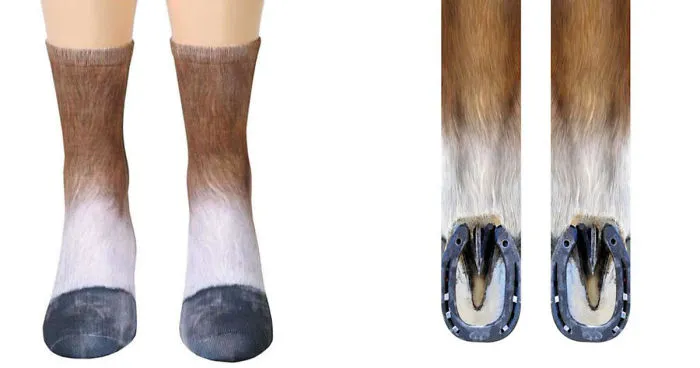 These Hyper-Realistic Socks Will Turn Your Feet Into Beautiful Animal Paws