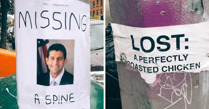 I Photograph The Weirdest Posters I Find In NYC