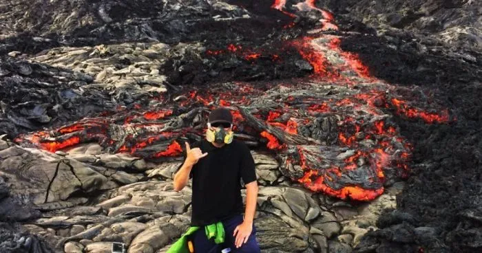 Camera Gopro Bathed In Lava And Shot Incredible Images